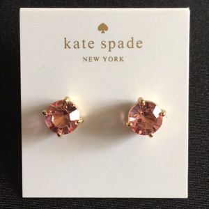 Light pink {Kate Spade} earrings  ♠️